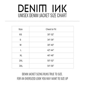 Band Denim Jacket  Official Merchandise – Backstage Originals